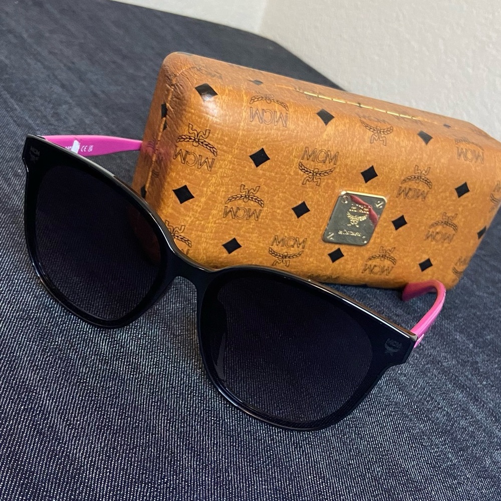 MCM Black and Pink Sunglasses